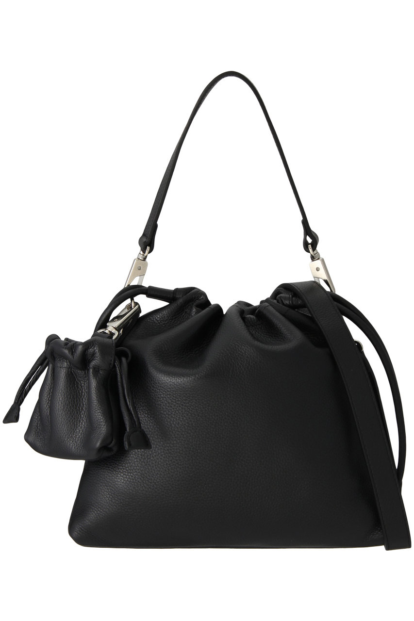 MAISON SPECIAL(メゾンスペシャル)｜【UNISEX】巾着チャーム付きレザー