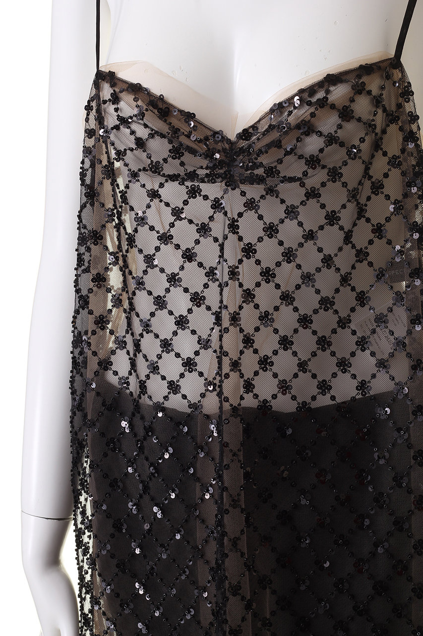 MAISON SPECIAL(メゾンスペシャル)｜Flower Beads Camisole Tunic