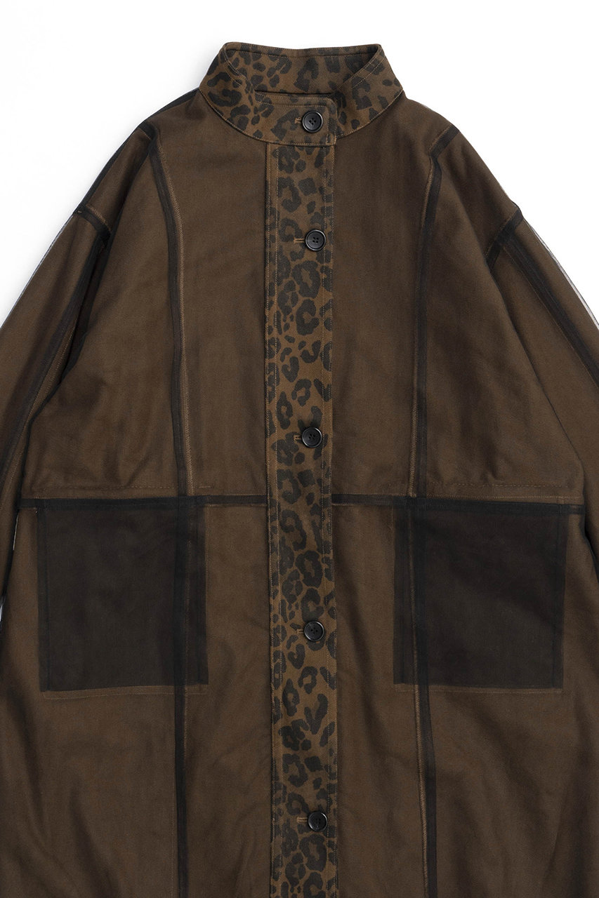 MAISON SPECIAL(メゾンスペシャル)｜Reversible Leopard Tulle Mod