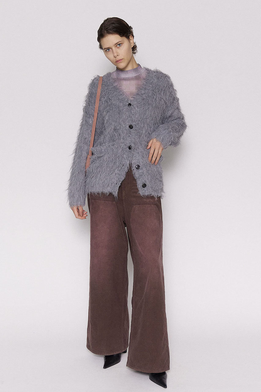 MAISON SPECIAL(メゾンスペシャル)｜Fluffy Shaggy Knit Cardigan