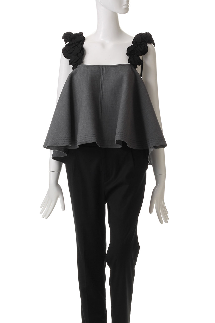 MAISON SPECIAL(メゾンスペシャル)｜Flower Strap 2way Tops/フラワー