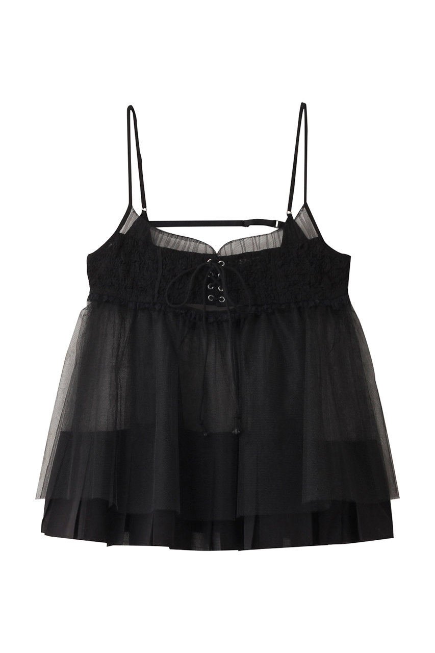 MAISON SPECIAL(メゾンスペシャル)｜See-through Tulle Tunic