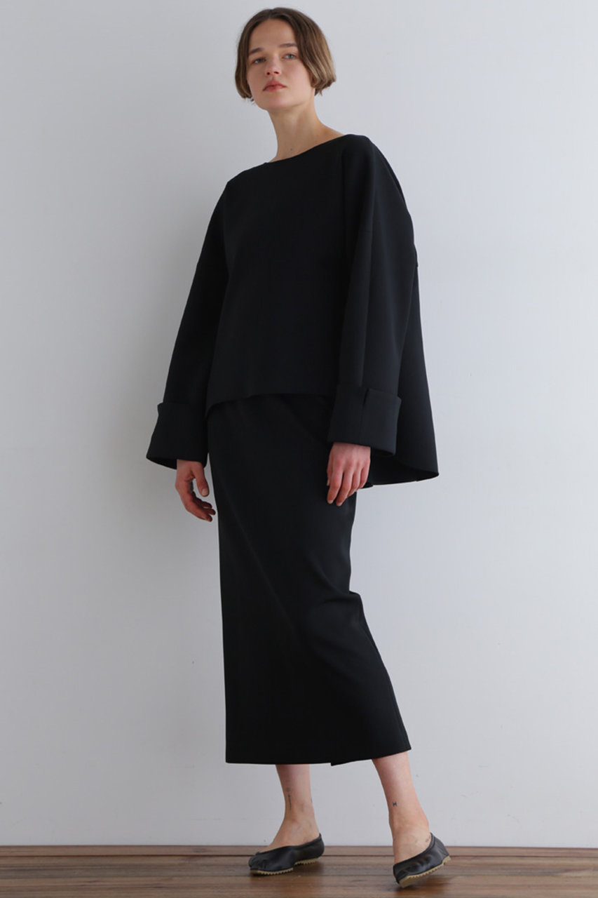 LE PHIL(ル フィル)｜スキューバダンボールバックタックブラウス