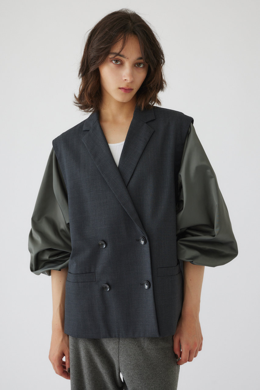 RIM.ARK(リムアーク)｜Combination w-breasted JK/ジャケット