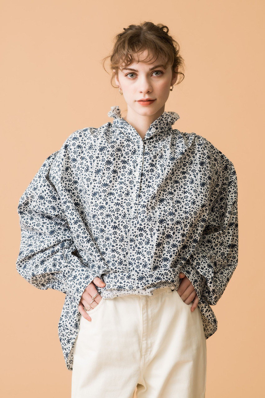 SZ BLOCKPRINTS(エスゼット ブロックプリント)｜KALI TOP DITSY プル