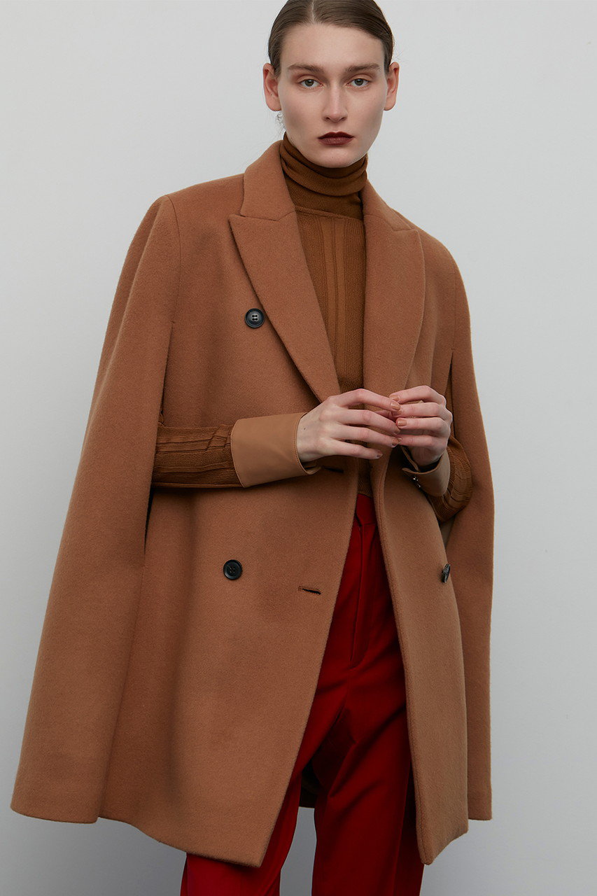 BEIGE，(ベイジ，)｜CLOVIS（クローヴィス)/ケープコート/キャメル の