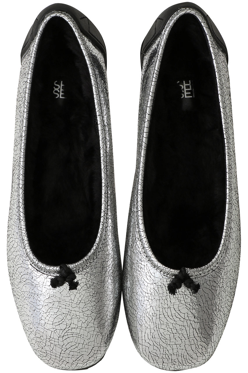 SHISEI バレエシューズ シルバー 37.5SHISEI バレエシューズ シルバー