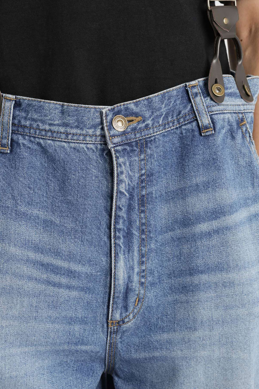 BRILL(ブリル)｜デニムペインターパンツ/ブルー の通販｜ELLESHOP