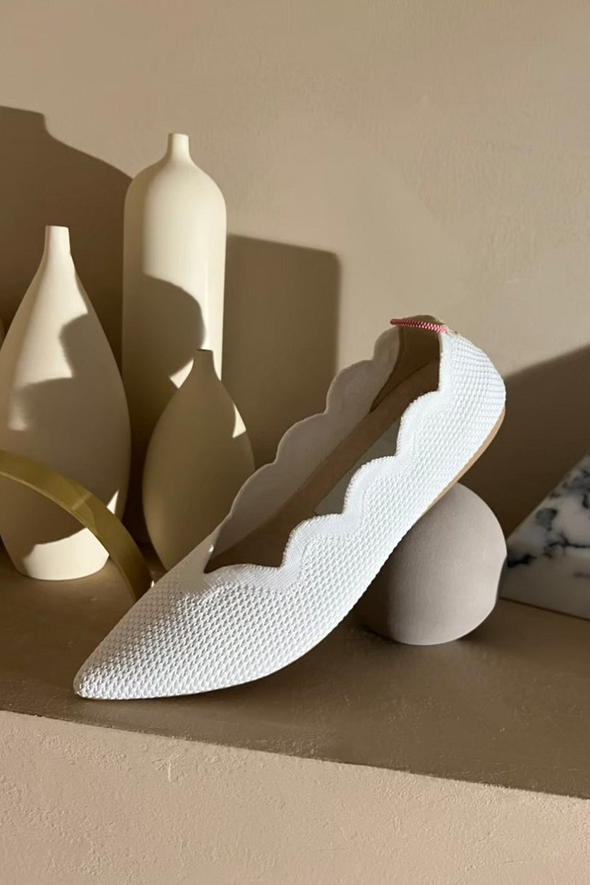 Offen(オッフェン)｜scallop pattern/WHITE の通販｜ELLESHOP・(エル