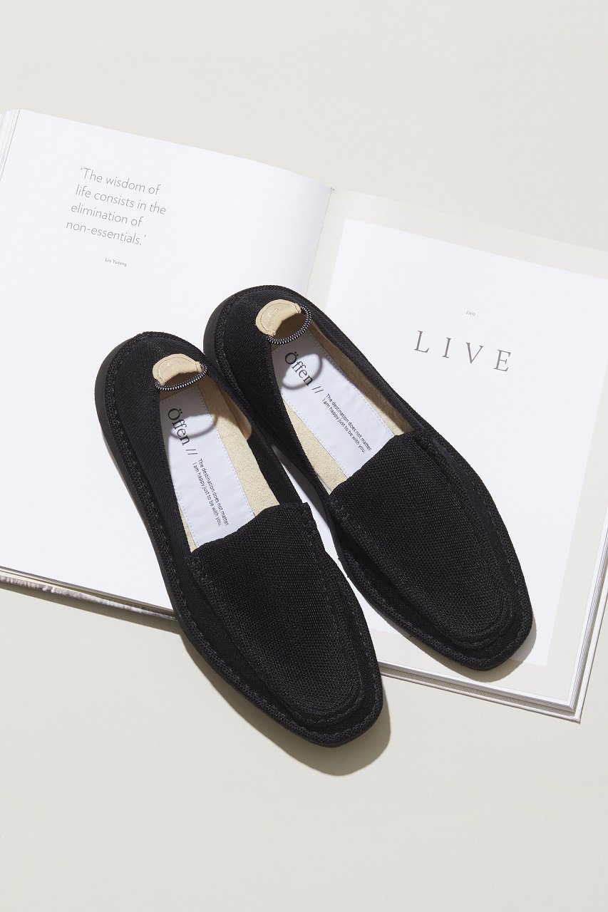 Offen(オッフェン)｜square-MOCCALA/BLACK の通販｜ELLESHOP・(エル