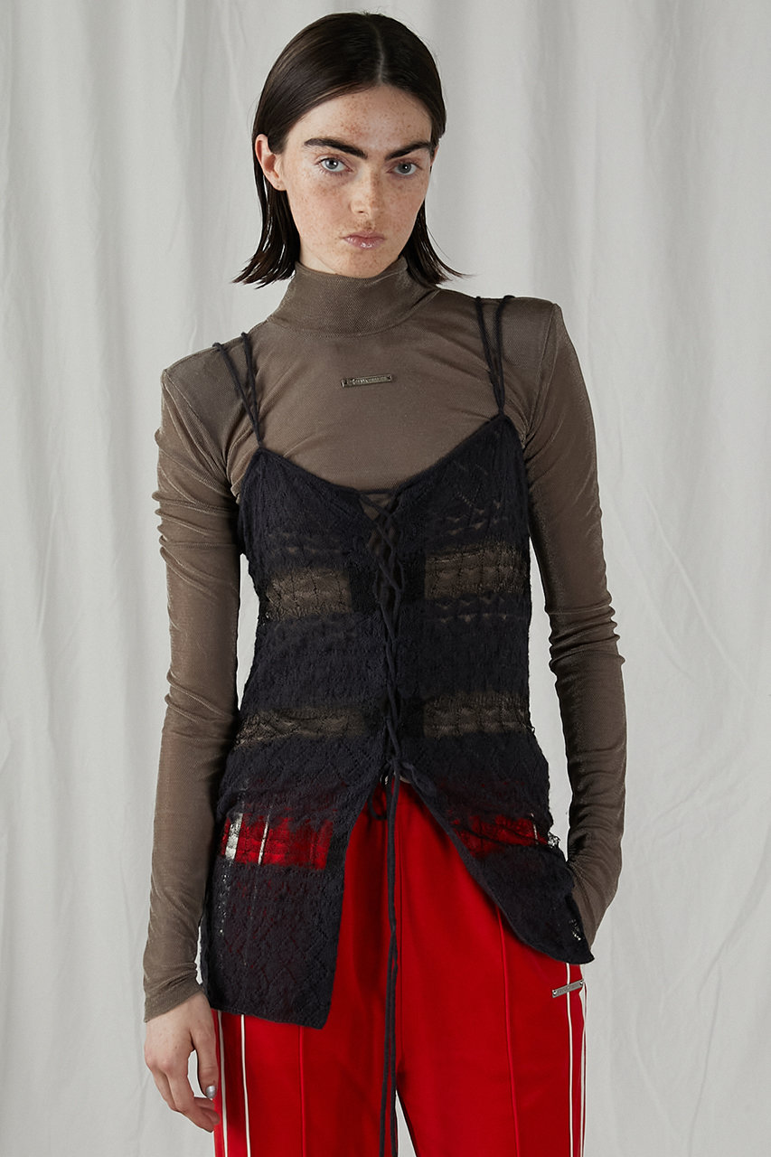 PRANK PROJECT(プランク プロジェクト)｜モヘアレースキャミチュニック