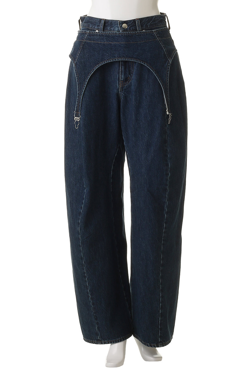 Chika Kisada(チカ キサダ)｜デニムパンツ/インディゴ の通販