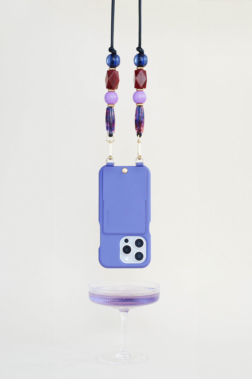 Louvini Paris(ルヴィニ パリ)｜スマホストラップ PENELOPE/PURPLE の