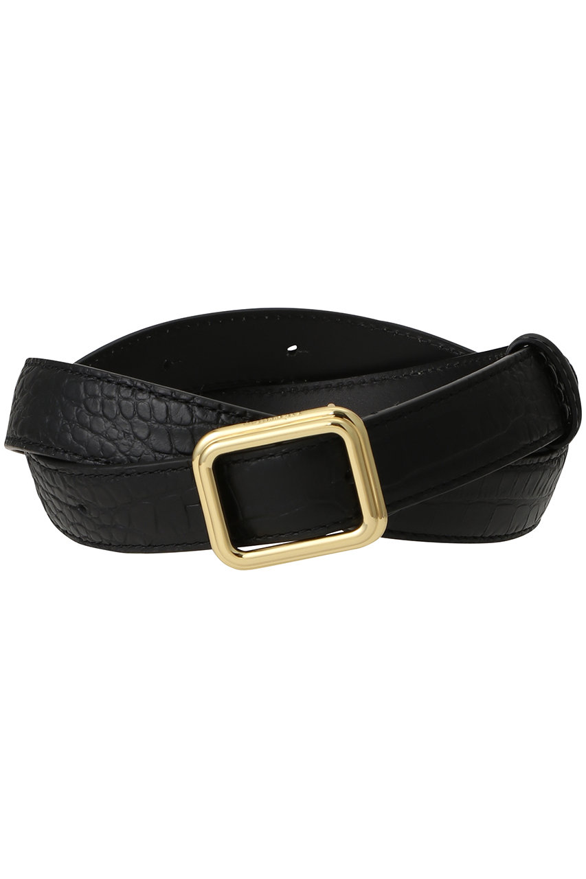 LIE STUDIO(リエ スタジオ)｜The Georgia Wide クロコ型押しベルト