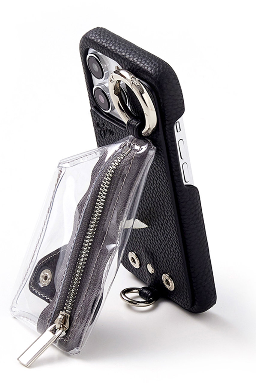 ajew(エジュー)｜iPhone14/14Pro ajew cadenas PVC zipphone case