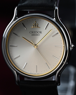 Seiko Credor 5A74-5180 Stainless steel Blue 1980 | Dealer | EveryWatch