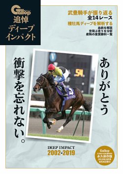 週刊Gallop（ギャロップ） 21世紀の名馬臨時増刊 「追悼ディープ