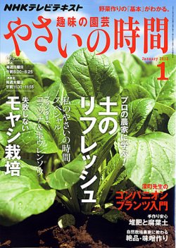 NHK 趣味の園芸 やさいの時間 1月号 (発売日2012年12月21日) | 雑誌