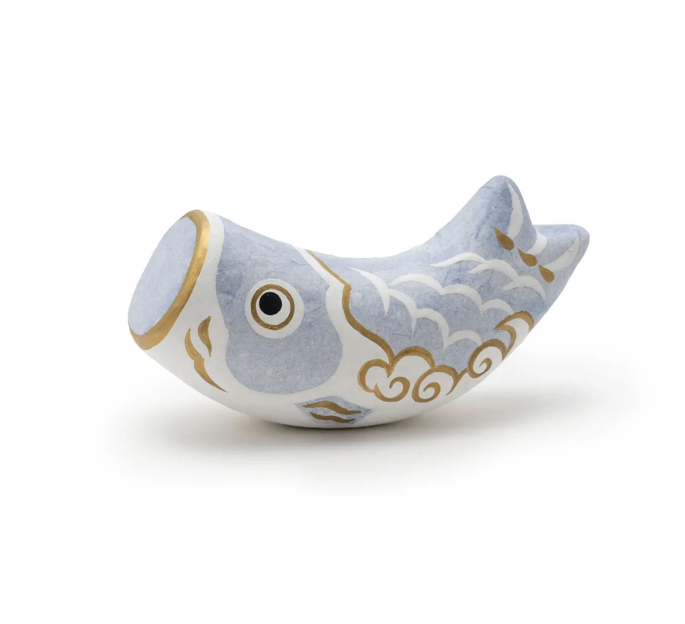 五月人形「張り子の鯉（青）」｜五月人形の通販 ふらここ