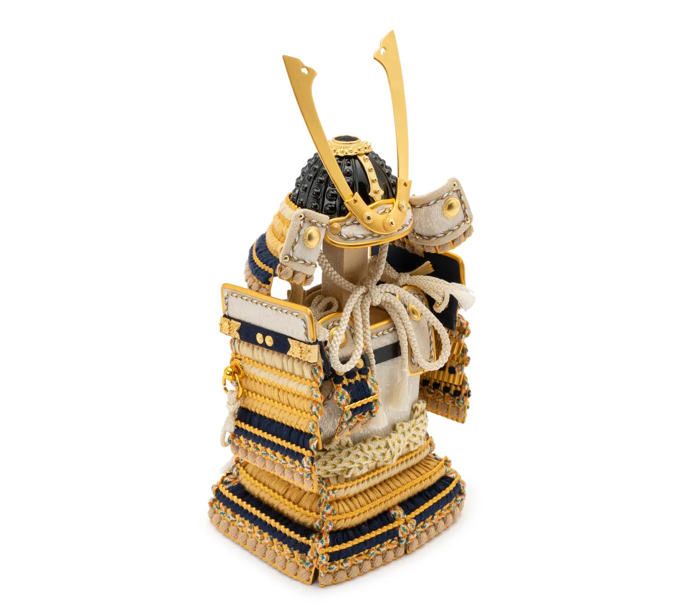 五月人形「消金緋色々糸縅の鎧」｜五月人形の通販 ふらここ