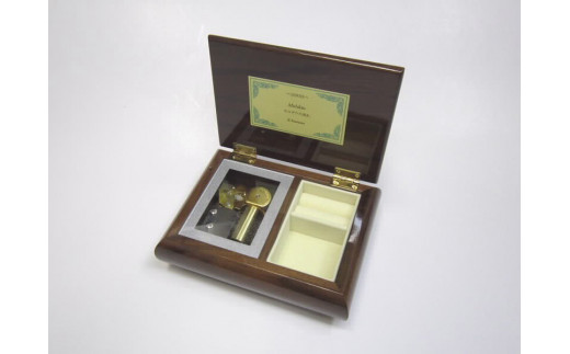 009-011 ＜30弁オルゴール＞ ミーティス （箱材：メープル、色：ブルー