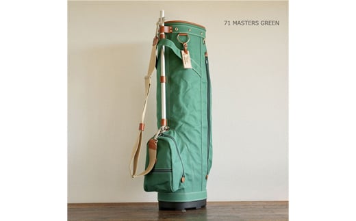 木の庄帆布 ゴルフバッグ KH-CPB01W カートバッグ 木のマーク/パイプ