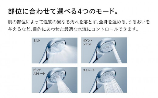 ReFa FINE BUBBLE U【ホワイト】 リファ ファインバブル シャワー