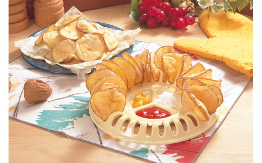 電子レンジ対応 ニューレンジ チップスクッカー [トーセラム 長崎県