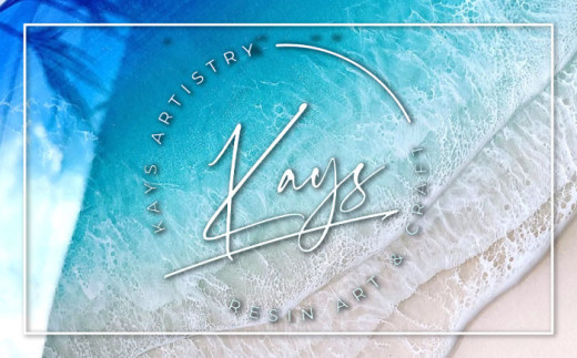 レジンアート 『波のクリアパネル』 海アート 大判アクリルパネル (W54