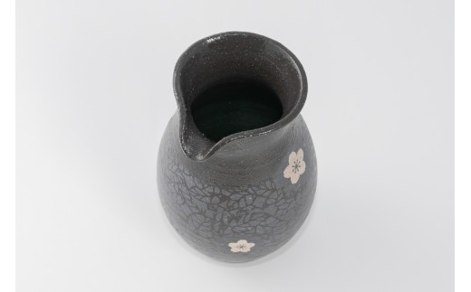 萬古焼（ばんこやき）】醉月陶苑 桜文酒器揃 - 三重県四日市市