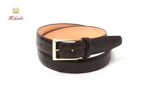 mikado クロコダイルベルト[MKD-770016]（全3色） | ベルト