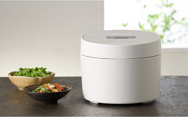 炊飯器 5.5合 アイリスオーヤマ IHジャー RC-ISA50-W ホワイト IH炊飯