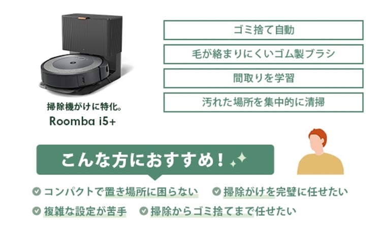 No.250 ロボット掃除機 ルンバ i5＋ 【公式整備済リユース品】 i555860