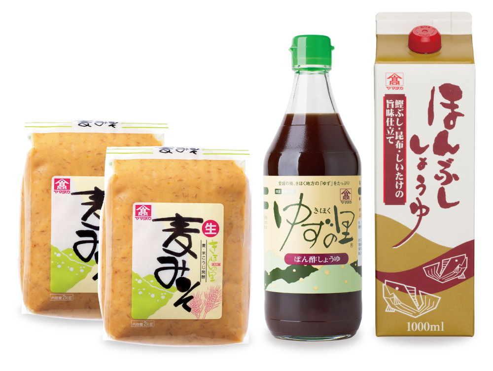 高田商店「福」セットB ＜柚子 ゆず ユズ 調味料 醤油 ポン酢 味噌