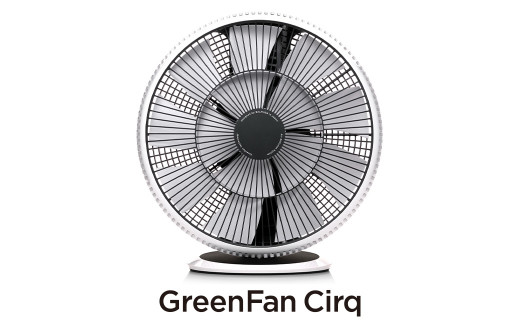 バルミューダ GreenFan Cirq ホワイト×ブラック EGF-3400-WK／JP