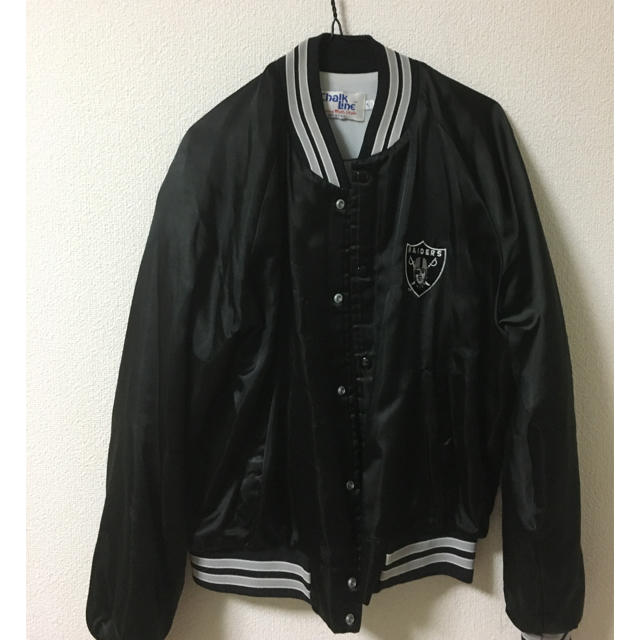 スタジャン チョークライン レイダースの通販 by タイソン's shop｜ラクマ