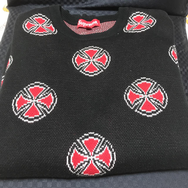 Supreme - supreme independent セーター Lの通販 by f｜シュプリーム