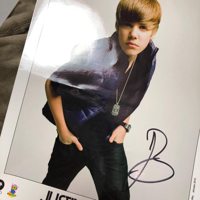 K様専用＞ジャスティンビーバー サイン 2枚セットの通販 by りったんの