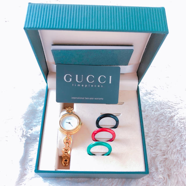 GUCCI - GUCCI カスタムウォッチの通販 by bear_love's shop｜グッチ