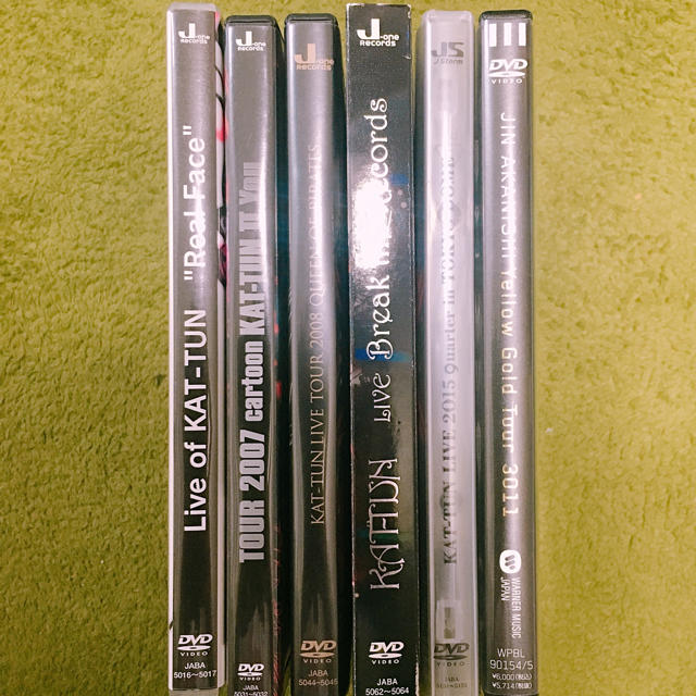 KAT-TUN - ラブたん様専用 KAT-TUN &赤西仁 ライブDVDセットの通販 by