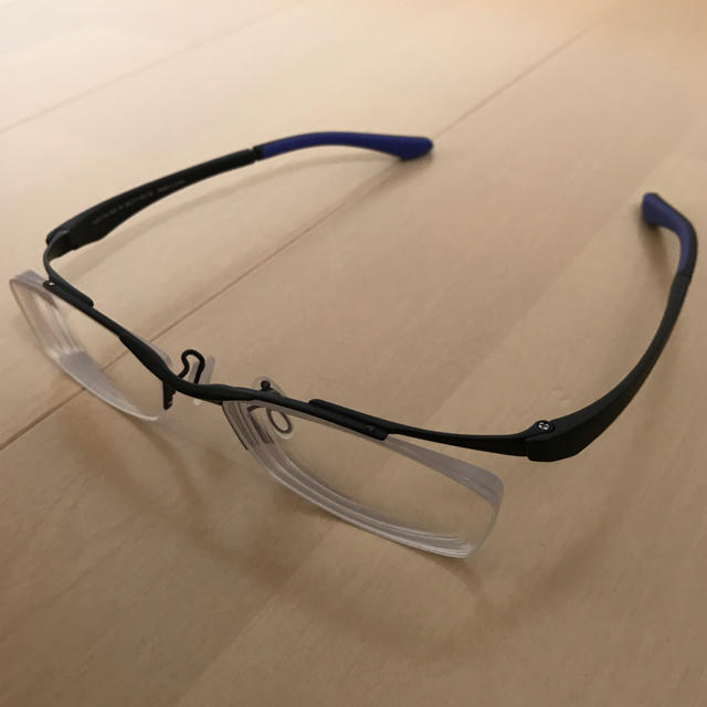 JINS - JiNS ジンズメガネ ハーフリムの通販 by なざま's shop｜ジンズ