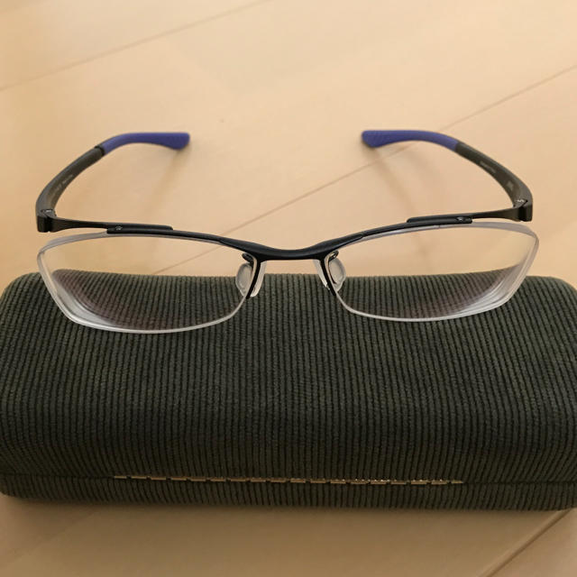 JINS - JiNS ジンズメガネ ハーフリムの通販 by なざま's shop｜ジンズ