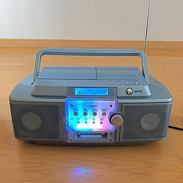 Victor - Victor MD/CD/テープ ラジカセ RC-ZX25MDの通販 by