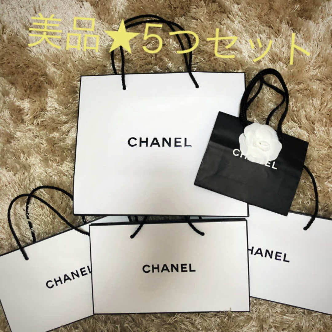 CHANEL - CHANEL ショッパー ショップ袋 大 中 小 大きさ色々 サブ