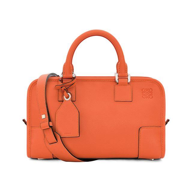 LOEWE - ミンさま専用 ロエベ アマソナ28バッグ コーラル/シルバーの