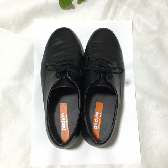 asics - asicsウォーキング pedala レースアップシューズ黒22.5の通販