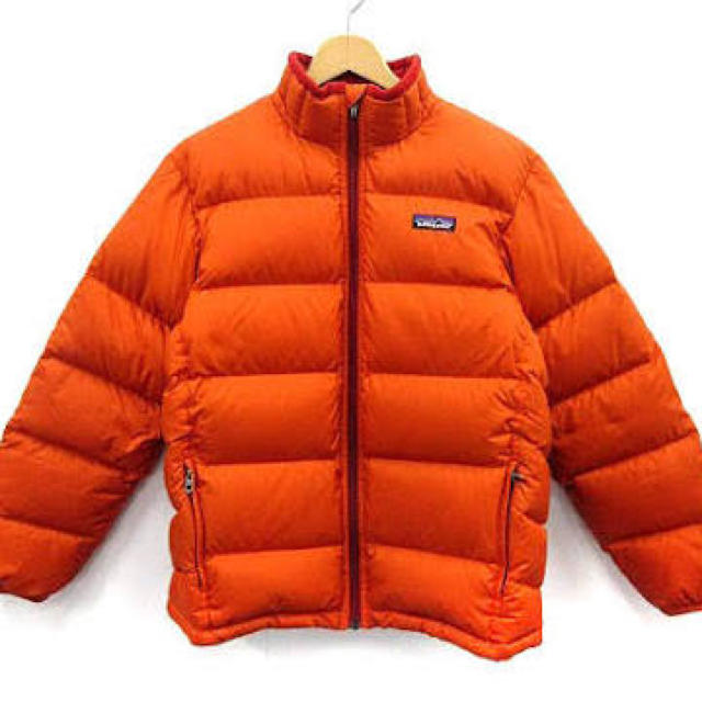 patagonia - 【新品】パタゴニア ダウンジャケット オレンジの通販 by