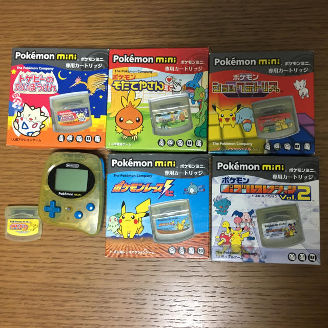 ポケモン - ポケモンミニとソフトセット(トゲピーのだいぼうけん他)の