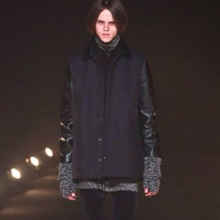 LAD MUSICIAN - ラッドミュージシャン レザー切替スタジャンの通販 by