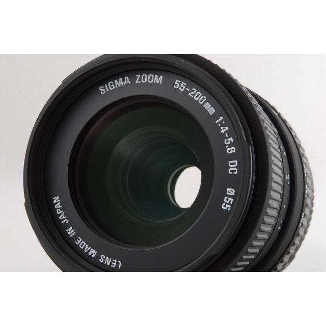 SIGMA - ☆軽量コンパクト☆ SIGMA 55-200mm F4-5.6 DCの通販 by